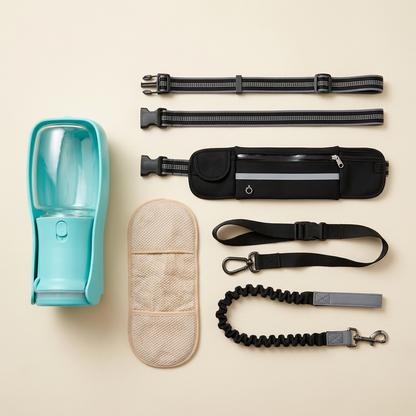 Refined bottle and accessory set