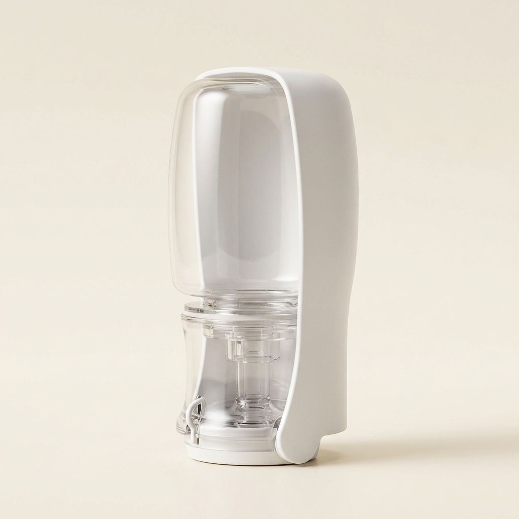 Refined white water bottle